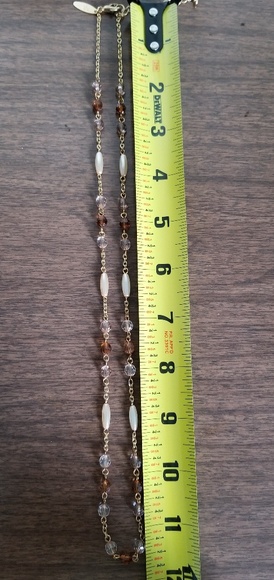 NYC Rose Gold & Pink Necklace - Picture 4 of 4